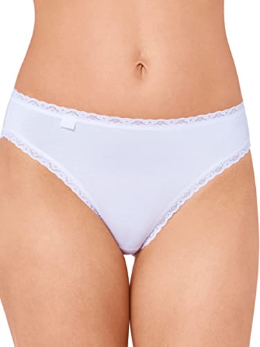 sloggi 24/7 Cotton Lace Tai, Slip, Mujer, Blanco (White), 40