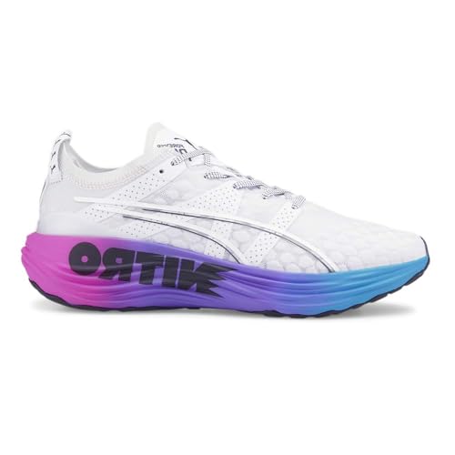 PUMA Mens Foreverrun Nitro Futrograde Running Sneakers Shoes - Off White - Size 11 M at Amazon