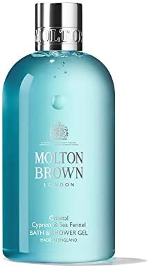 MOLTON BROWN Cypress & Seafennel Collection C&S Bath & Shower Gel Body Soap 10.1 fl oz (300 ml)