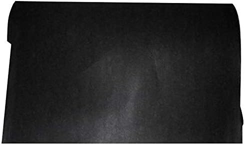 Earth Tack Non-Woven Geotextile Fabric for Outdoor Gardens, Double-Heated Landscape Weed Barrier Erosion Control,4.5oz,3ft x 250ft,Black