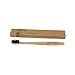 MCHEETA Bamboo Toothbrush - PURITY BRUSH - Compact Bristles - 100% Natural, Plant Based, BPA Free with Recycled Packaging (1 count)