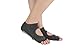 YL trd 5 Pairs of Non Slip Skid Backless Yoga Socks Pilates Barre Toe Socks