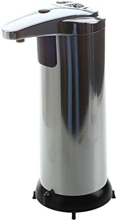 SODIAL(R) Automatic Stainless Steel Hands Free IR Sensor Soap Dispenser w/ Stand Best GIFT