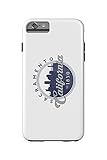 Sacramento, California - Skyline Seal (Blue) (iPhone 6 Plus Cell Phone Case Cell Phone Case, Tough)