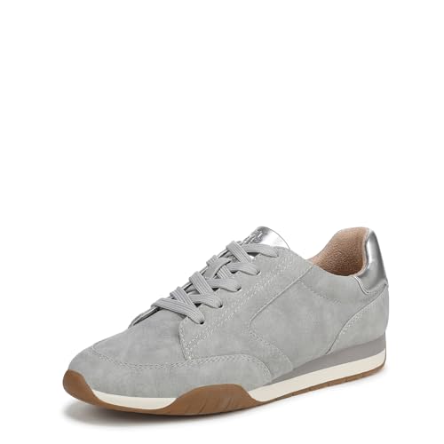 Naturalizer Women's Patricia Sneaker Grey/Silver 8.5 W