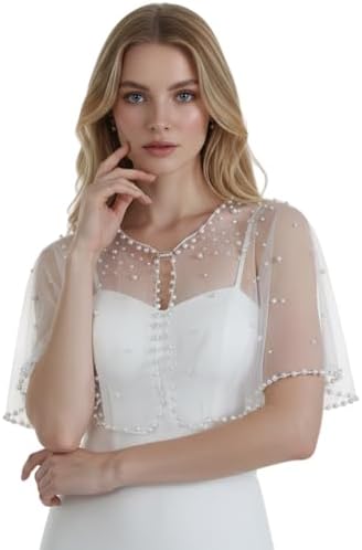 white dress with sheer shawl Scarf-Detail Strapless Gown in Ivory - 2