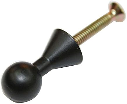 Jc Handle Black 12mm Mini Box Kitchen Cabinet Chest Drawer Knobs