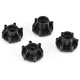 Pro-line Racing 6x30 to 12mm SC Hex Adapters for 6x30 SC Wheels, PRO635400