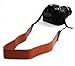 Bluecell SW-605 Classic Brown color PU leather Digital SLR Camera Camcorder Neck Shoulder Straps Belt for Canon Nikon Samsung Olympus Sony Fujifilm Panasonic
