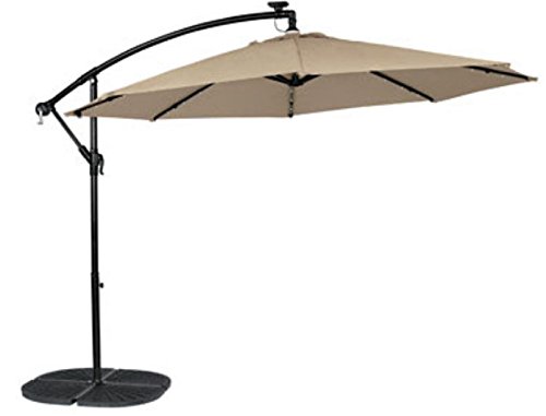 Living Accents Umbrella 118.11" X 98.43" Steel Frame