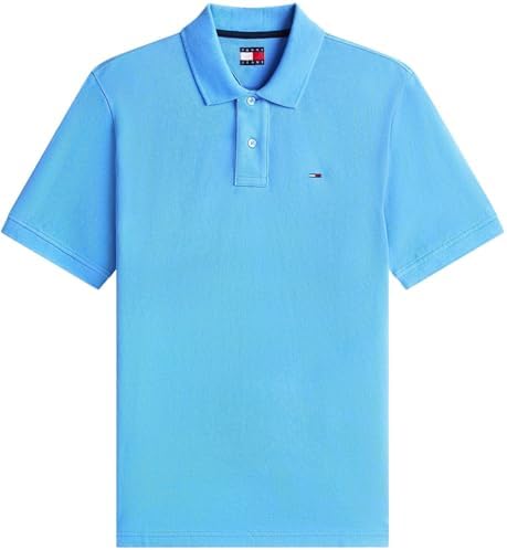 Herren Poloshirt Essential Regular Fit, Blau (Blue Twilight), L
