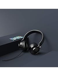Auriculares Sound Intone CX 05 con micrófono y aislamiento de ruido para iPhone, dispositivos Android, MP3 4, computadoras portátiles, tabletas Negro