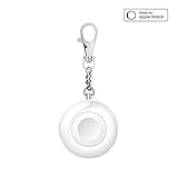 [Apple MFi Certified] Apple Watch Series 3 Portable Charger, Oittm Pocket Sized Travel Wireless Charger 900mAh External Battery Smart Keychain Power Bank for Apple Watch 3/2/1/Nike+ (White)