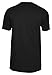 Mossy Oak Men's Front Logo Black Short Sleeve T-Shirt, Large