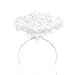 Jackcell Angel Wings and Halo Headband For Kids Costumes, Feather Dress up Fancy Cosplay Party For Girls Women Adults (White, Large 23.6