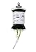 SMAZ LIFE Blood Bags for Drinks Novelty Item IV Blood Zombie Mugs Party Beverage Bag Favors Empty Drink Containers with Syringe for Nursing Pretend Halloween