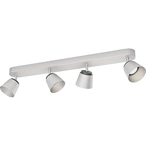 Philips Plafonnier 4 têtes chrome Dender Luminaire d’interieur