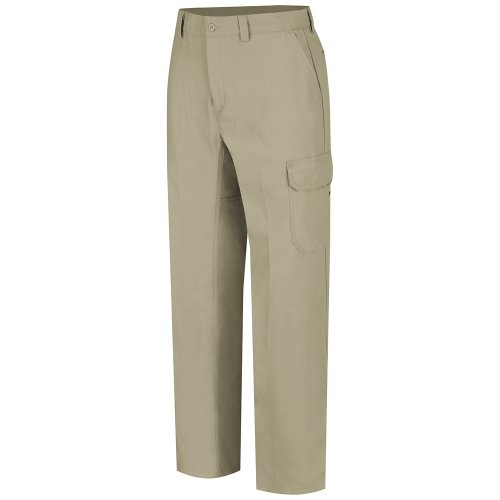 Wrangler Workwear Men's Functional Cargo Work Pant, Khaki, 40x34