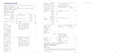 LG Electronics V7WD96H1A Waschtrockner mit AI DD | 9 kg Waschen | 6 kg Trocknen | 1400 U/Min | Steam | TurboWash 360° | Neue Wohlfühl-Trommel | Wi-Fi-Funktion | Weiß 6