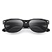 HDCRAFTER Classic Unisex Polarized Mirror Lens Wayfarer Sunglasses 55MM