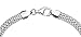 MiaBella 925 Sterling Silver Italian 5mm Mesh Link Chain Bracelet for Women, 7