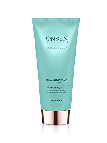 Foot Cream – Feet Callus Remover Miracle Repair | Moisturizing Lotion Heel Balm for Dry Skin | Therapy for Dry Cracked Heels – 6 fl oz by Onsen
