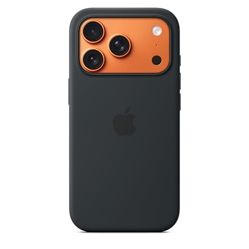 iPhone 17 Pro Silikon Case mit MagSafe - Schwarz ​​​​​​​