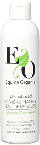 pH-Balanced Organic Chamomile Leave-in Mane & Tail Detangler for Horses by Equine Organix