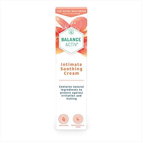 Balance Activ Intimate Soothing Cream, Fast-Acting Relief from Intimate Irritation for Women Soothes Itching