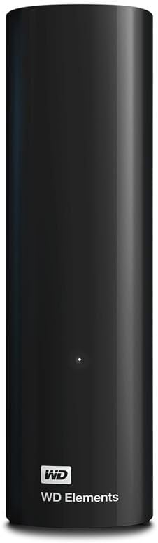 Western Digital WD Elements 26TB External Desktop HDD USB 3.1 USB 3.0 Black