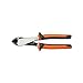 Klein Tools 200028EINS Pliers, Electrician's Insulated Diagonal Cutting Pliers with Slim Handle 1000V Rated Grips, 8-Inch