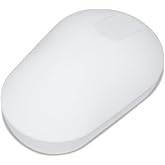 PUREKEYS Medical Mouse Touch Scroll Wireless White for Hospital, Dentist, Cleanroom, Laboratory and Industrial. Easy to Clean Hygienic Flat and Flexible Silicone