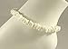 New 2 Piece Set Natural White 9" Puka Shell Anklets / Bracelets