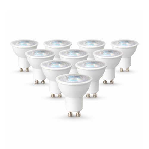Kit 10 Lampada Led MR11 MR16 ou AR111 Branco Quente Neutro ou Frio GU10 Bivolt Branco Alut By Avant (Branco Quente 3000K, MR16 4,8W)