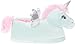 Silver Lilly Pegasus Slippers - Plush Animal Slippers w/Comfort Foam Support by