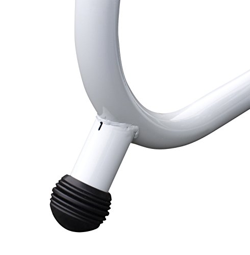 DEGAMO Hollywoodschaukel Miami 4-sitzer 228cm, Stahlgestell Weiss, Bezüge dunkelblau/Weiss – Bild 5