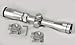 Ultimate Arms Gear ATI Mosin Nagant Monte Carlo Rifle Fixed Stock M44 91-30 M91-30 7.62x54 Rail Mount + 2-7x32 Long Eye Relief Silver Finish Mil Dot Reticle