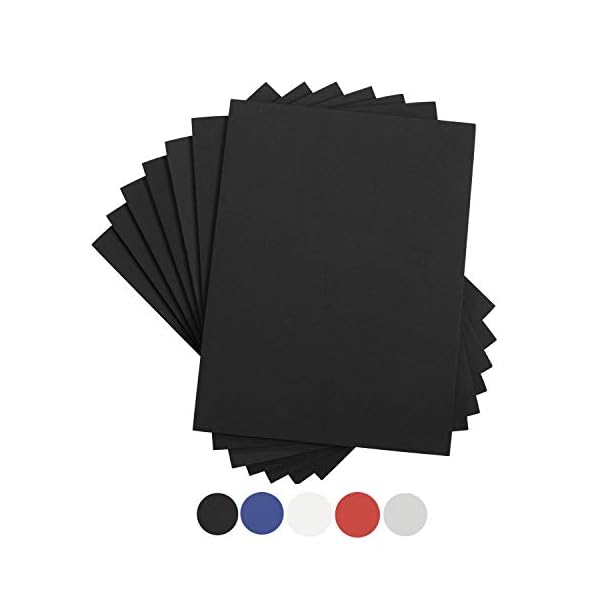 Houseables EVA Foam Sheets, Craft, Cosplay, 6mm Thick, Black, 10 Pack