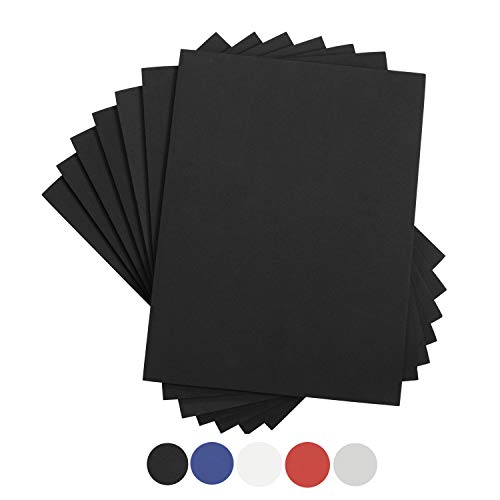 Houseables EVA Foam Sheets, Craft, Cosplay, 6mm Thick, Black, 10 Pack