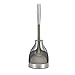 Polder BTH-6318-47T Stainless Steel Toilet Plunger Caddy, Includes Plunger, 5.6