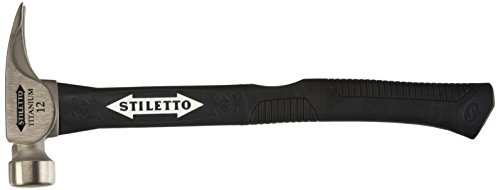 Click Here to See More Images Stiletto TI12SC-F 12 oz Ti Smooth Face with Curved Poly-Fiberglass Handle, 16