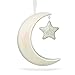 Hallmark Keepsake 2017 Godchild, You Shine Moon and Stars Premium Porcelain Dated Christmas Ornament