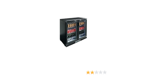 Botellero refrigerado Polar 2 puertas pivotantes : Amazon.es ...