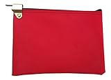 Medication Zipper Hood Security Bag (Red)