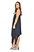 Riviera Sun 21610-NVY-S Fringe Dress/Sundresses for Women Navy
