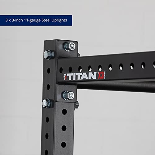 Titan Fitness X3 Series Tall BoltDown Power Rack 36in. Depth