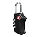 SkyRight Black TSA Travel Lock - Best Luggage Suitcase Lock