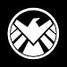 Marvel Shield Logo Vinyl Decal Sticker|Cars Trucks Vans Walls Laptops|WHITE|5 In|KCD758