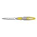 Westcott Titanium Bonded Letter Opener, Gray and Yellow, 9