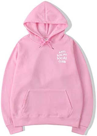 peier Unisex Hip-hop Men Women Hoodie Sweatshirts Anti Social Social Club Pullover